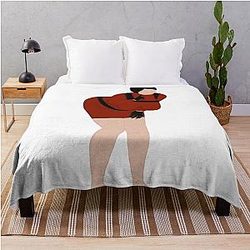 Chubby Ada Wong Throw Blanket