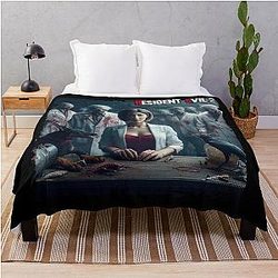 Ada Wong The Scientist Throw Blanket