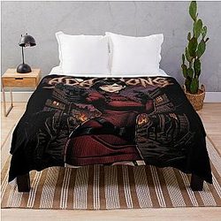 Ada Wong Anime Fan Art Throw Blanket