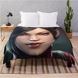 Ada Wong Throw Blanket
