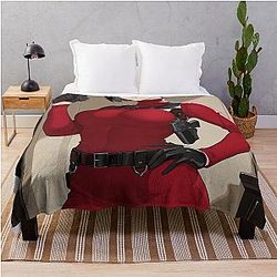 Resident Evil Ada Wong Throw Blanket