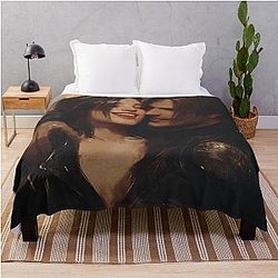 Leon Kennedy and Ada Wong - 4 Throw Blanket