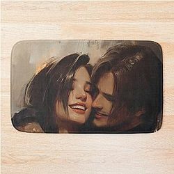 Leon Kennedy and Ada Wong - Bath Mat