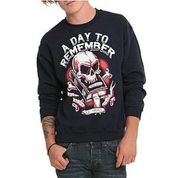 A Day to Remember Crewneck Black Sweatshirt