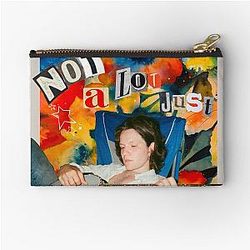 Adrianne Lenker graphic art Zipper Pouch