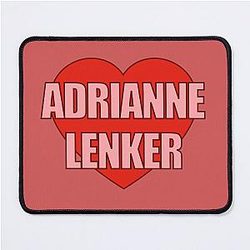 Adrianne Lenker Heart Mouse Pad
