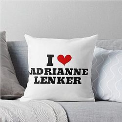 I Love Adrianne Lenker Throw Pillow
