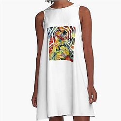 Adrianne Lenker New Design Style Edit A-Line Dress