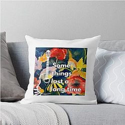 Adrianne Lenker - Some Things Last A Long Time Throw Pillow