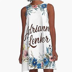 Adrianne Lenker Floral A-Line Dress
