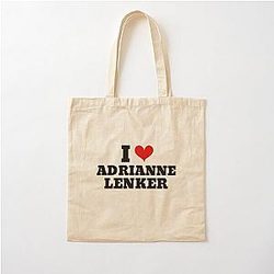 I Love Adrianne Lenker Cotton Tote Bag