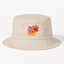 Adrianne Lenker inspired lyric design bucket hat
