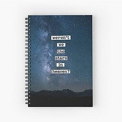 Adrianne Lenker - Weren't We the Stars Spiral Notebook