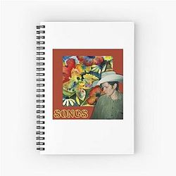 Songs Album - Adrianne Lenker Spiral Notebook