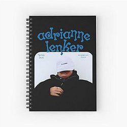 Neon Adrianne Lenker No Content Spiral Notebook