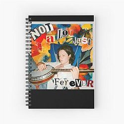 Adrianne Lenker Graphic Art Spiral Notebook