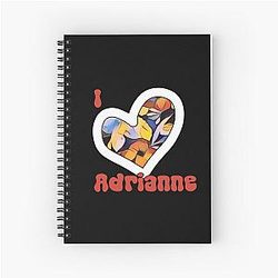 I love Adrianne Lenker Spiral Notebook