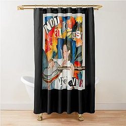 Adrianne Lenker Graphic Art Just Forever Shower Curtain