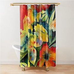 Adrianne Lenker Painting Shower Curtain