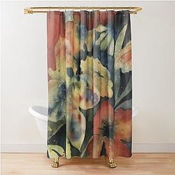 Adrianne Lenker Print Shower Curtain