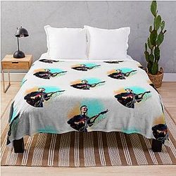 Adrianne Lenker T-Shirt Sticker Throw Blanket
