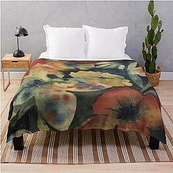 Adrianne Lenker Print Throw Blanket