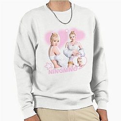 AESPA NINGNING SHIRT Tour 2023 SYNK HYPER LINE Pullover Sweatshirt