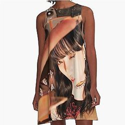 Aespa winter A-Line Dress