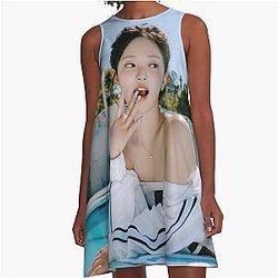 Aespa Ning Ning Spicy A-Line Dress