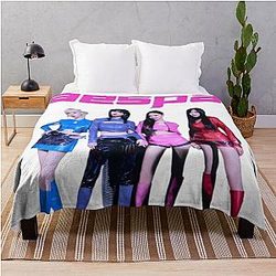 Aespa Merch Throw Blanket