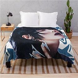 Winter Aespa Throw Blanket