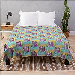 AESPA Vector Throw Blanket