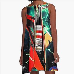 Aespa Rich Man A-Line Dress