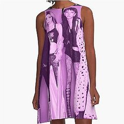 Aespa Rich Man A-Line Dress
