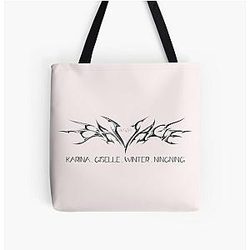 aespa savage All Over Print Tote Bag