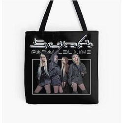 Aespa 2024 Live Tour - SYNK: PARALLEL LINE All Over Print Tote Bag