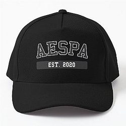 Kpop College - aespa - Kpop Merch for Fans - Gift for Baseball Cap