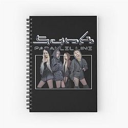 Aespa 2024 Live Tour - SYNK, PARALLEL LINE Spiral Notebook