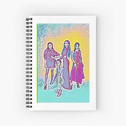 AESPA Vector Spiral Notebook