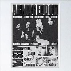 Aespa Armageddon Poster