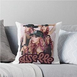 AESPA Giselle Whiplash Throw Pillow