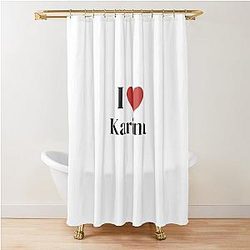 aespa Karina Shower Curtain
