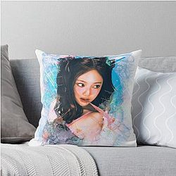 Aespa Ningning Throw Pillow