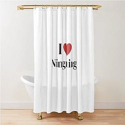 aespa Ningning Shower Curtain