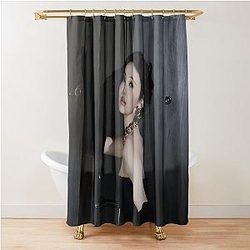 Ningning Aespa Merch – Exclusive Hoodie & Poster for Ningning Fans Shower Curtain