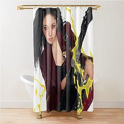 Aespa Rich Man Ning Ning Shower Curtain