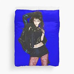 Aespa Rich Man Karina Duvet Cover