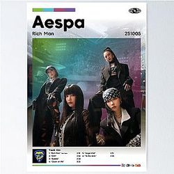 Aespa - Rich Man Poster