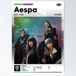 Aespa - Rich Man Poster