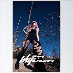 GISELLE Aespa Whiplash Kill It Armageddon Flowers Supernova Poster